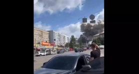 Rusia a atacat o nouă ţintă civilă în Ucraina. O clădire birouri din Viniţia, lovită de trei rachete